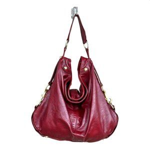 Old School Rebecca Minkoff Wine Nikki Hobo